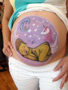 ציורי גוף בהריון