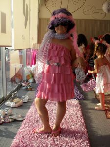 ספא לילדות- תצוגת אופנה